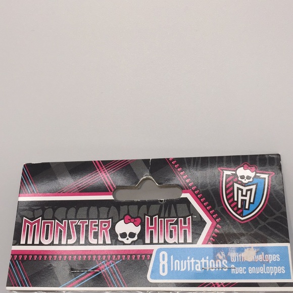 Monster High Birthday Party Invitations Package - Picture 3 of 6